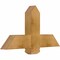 Ekena Millwork Eugene Rough Sawn Timber Gable Bracket, Western Red Cedar, 36"W x 19"H x 4"D x 6"F, 13/12 Pitch GBW036X19X0406EUG00RWR - alternate 2
